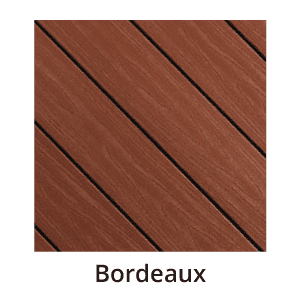 Image of TruNorth Composite Decking in a Bordeaux Solid Colour