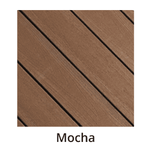 Image of TruNorth Composite Decking in a Mocha Solid Colour