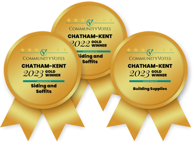 3 Chatham-Kent Community Votes Awards Given to Aurora Exteriors Inc for Exterior Renovations Services between 2022 and 2023.
